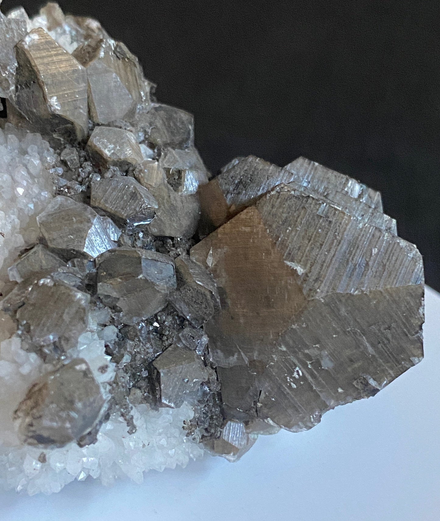 Calcite on Quartz, Guilin, Guanjxi, China