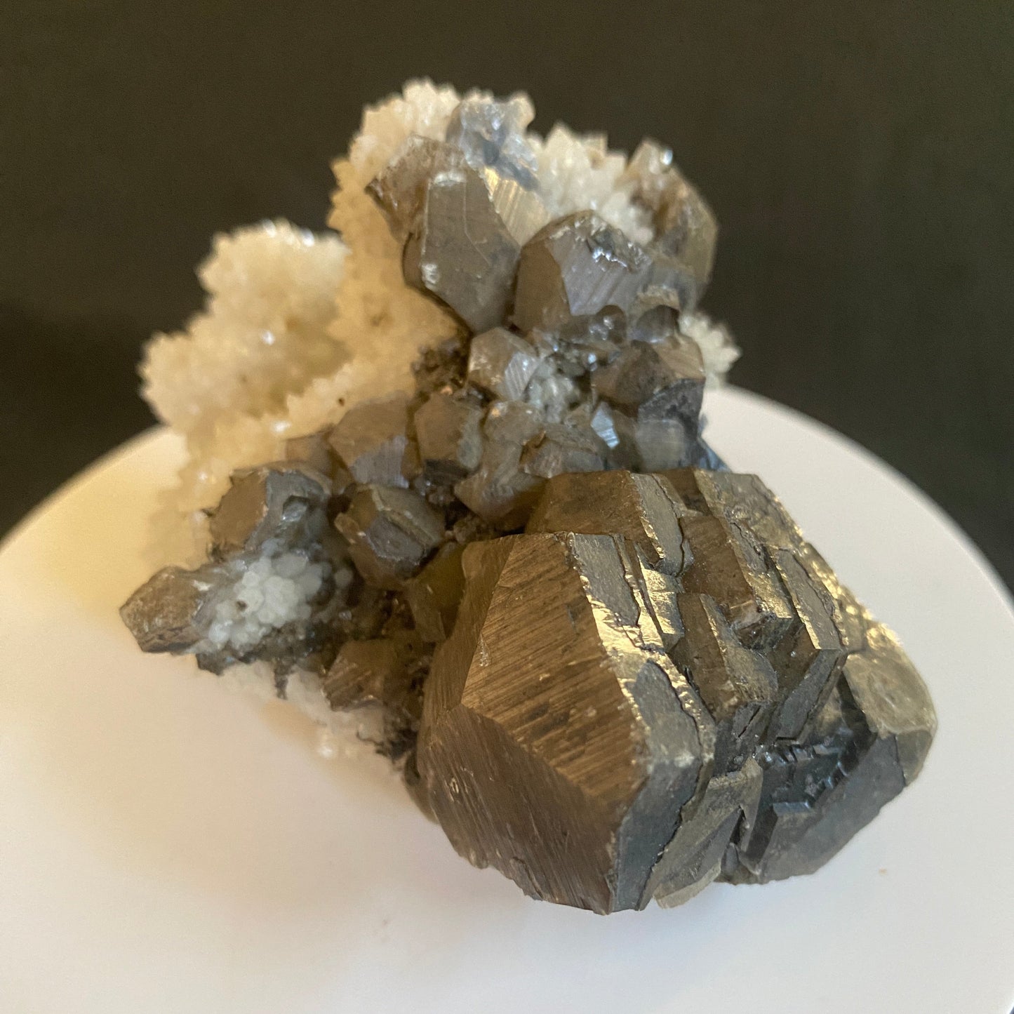 Calcite on Quartz, Guilin, Guanjxi, China