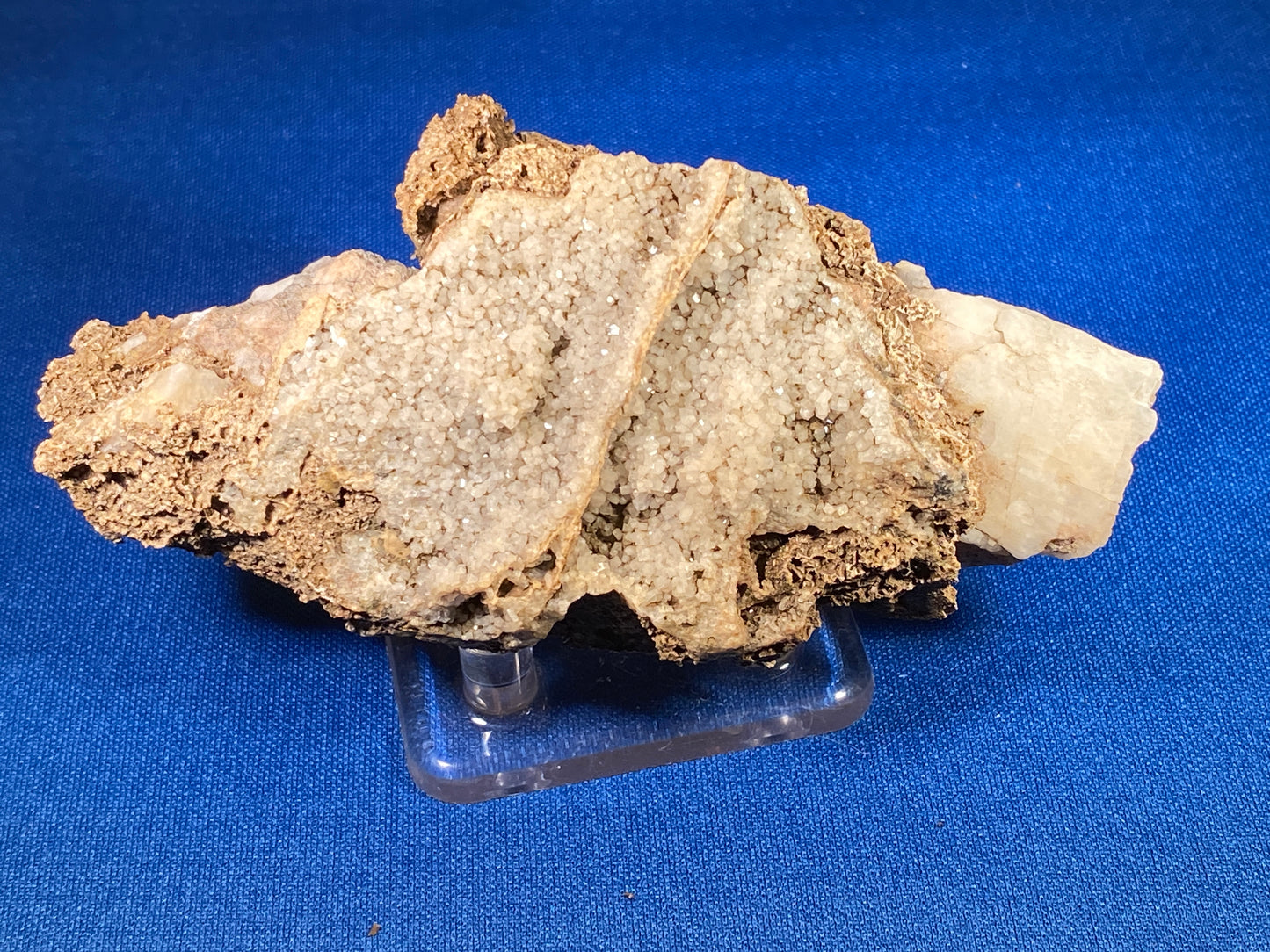 Edingtonite (cabinet-sized), Ice River Alkaline Complex, Near Golden, British Columbia, Canada
