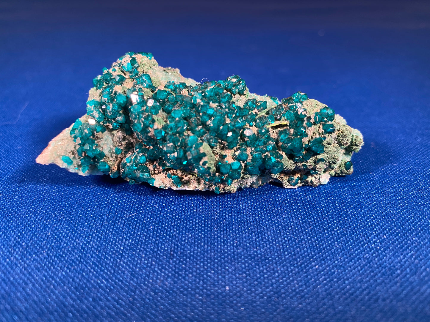 Dioptase, Tsumeb, Namibia (Ex Prosper J. Williams)