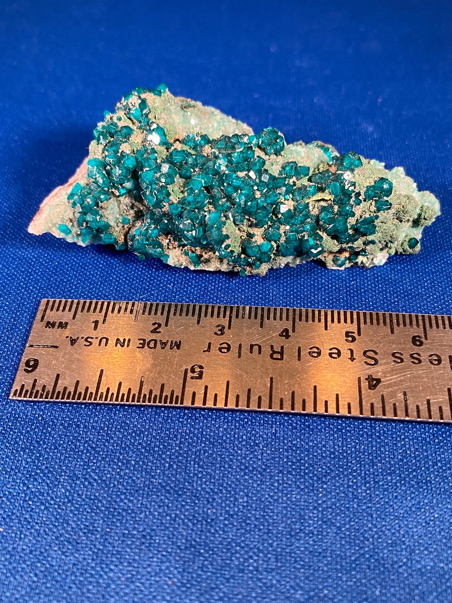 Dioptase, Tsumeb, Namibia (Ex Prosper J. Williams)