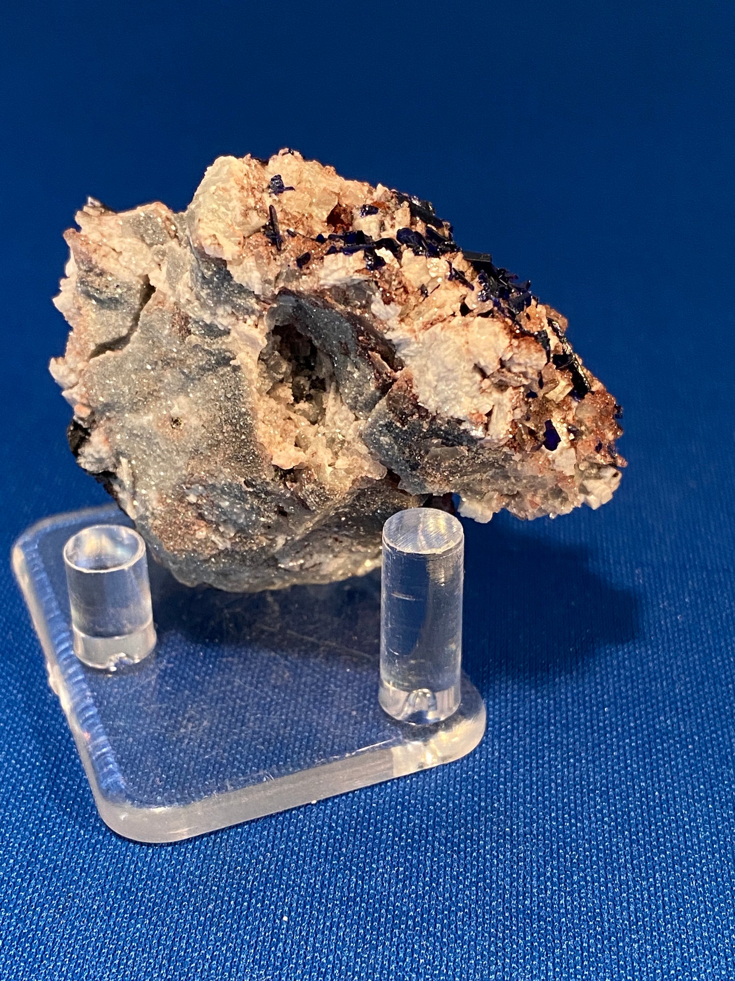 Azurite, Tsumeb, Namibia (Ex Prosper J. Williams)