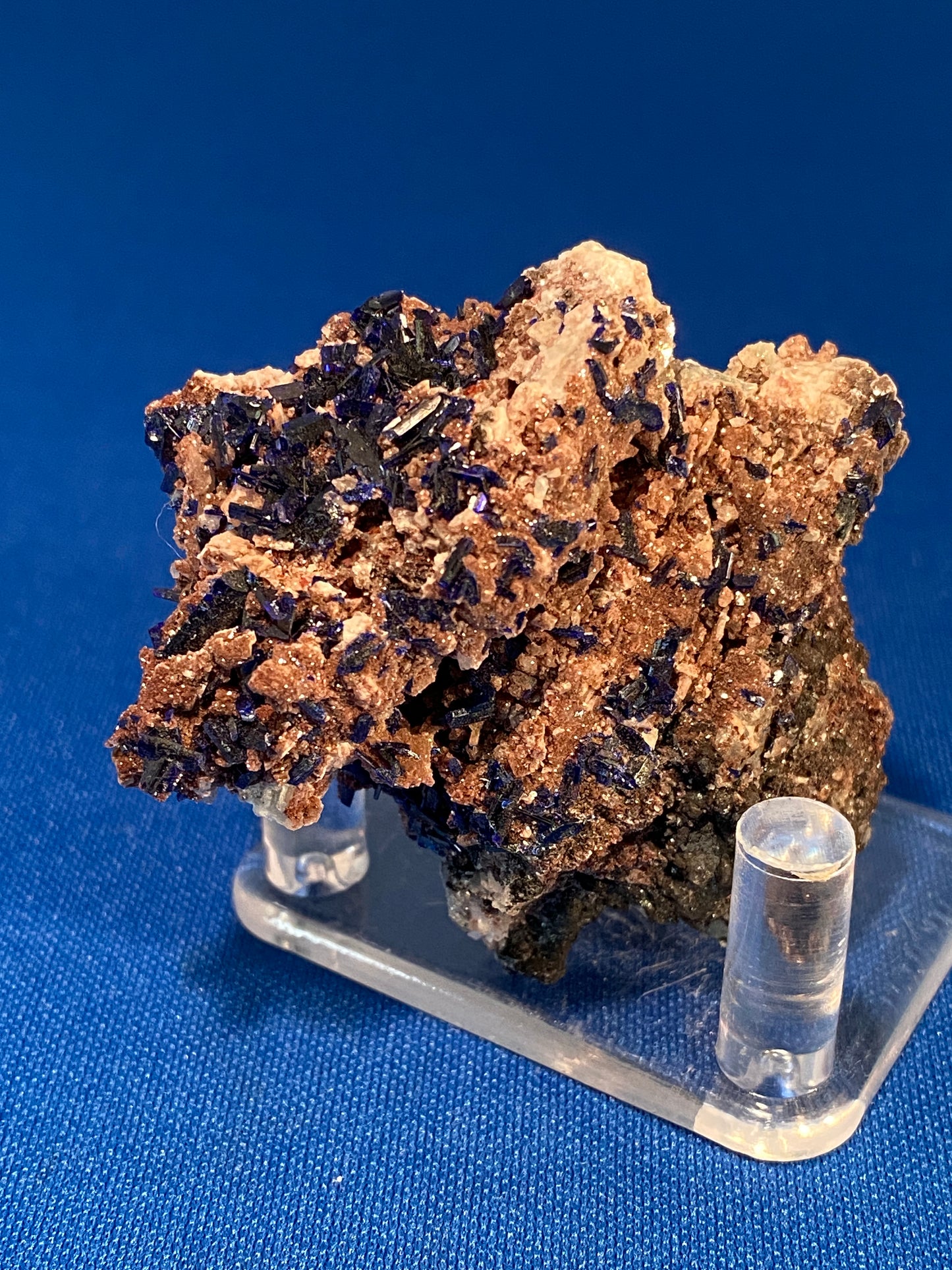 Azurite, Tsumeb, Namibia (Ex Prosper J. Williams)