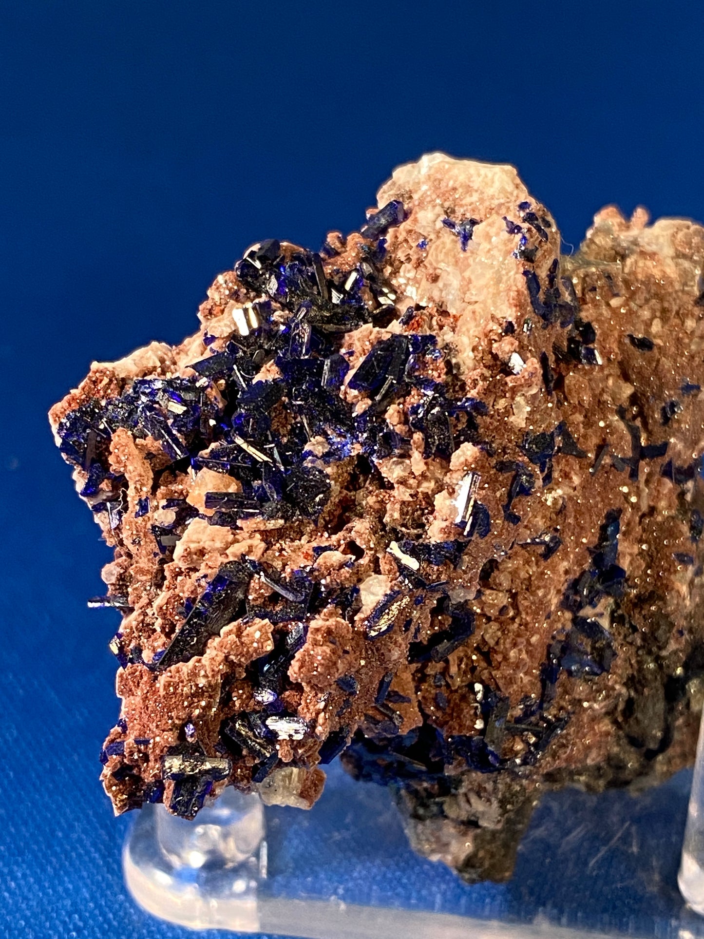 Azurite, Tsumeb, Namibia (Ex Prosper J. Williams)