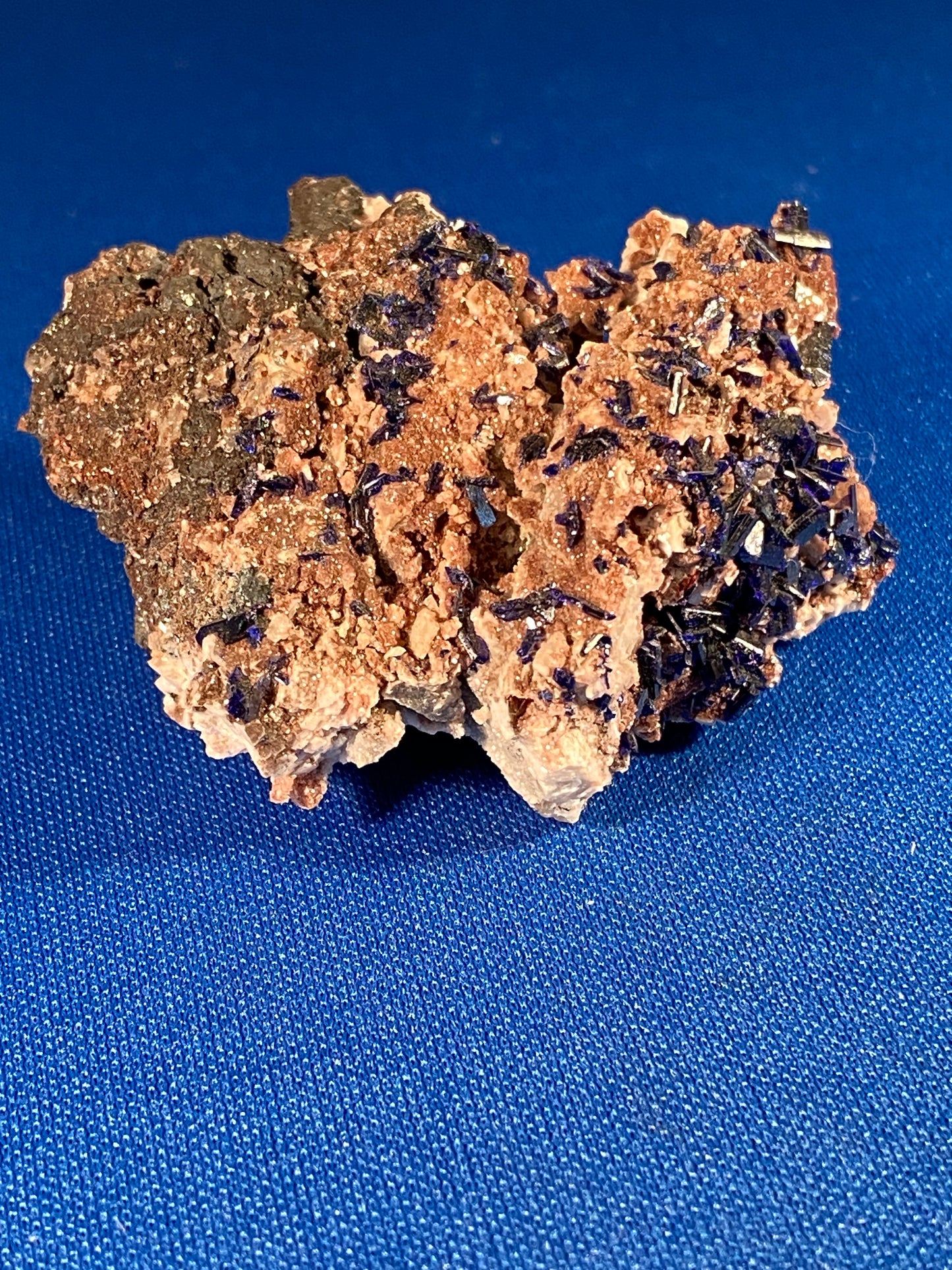 Azurite, Tsumeb, Namibia (Ex Prosper J. Williams)