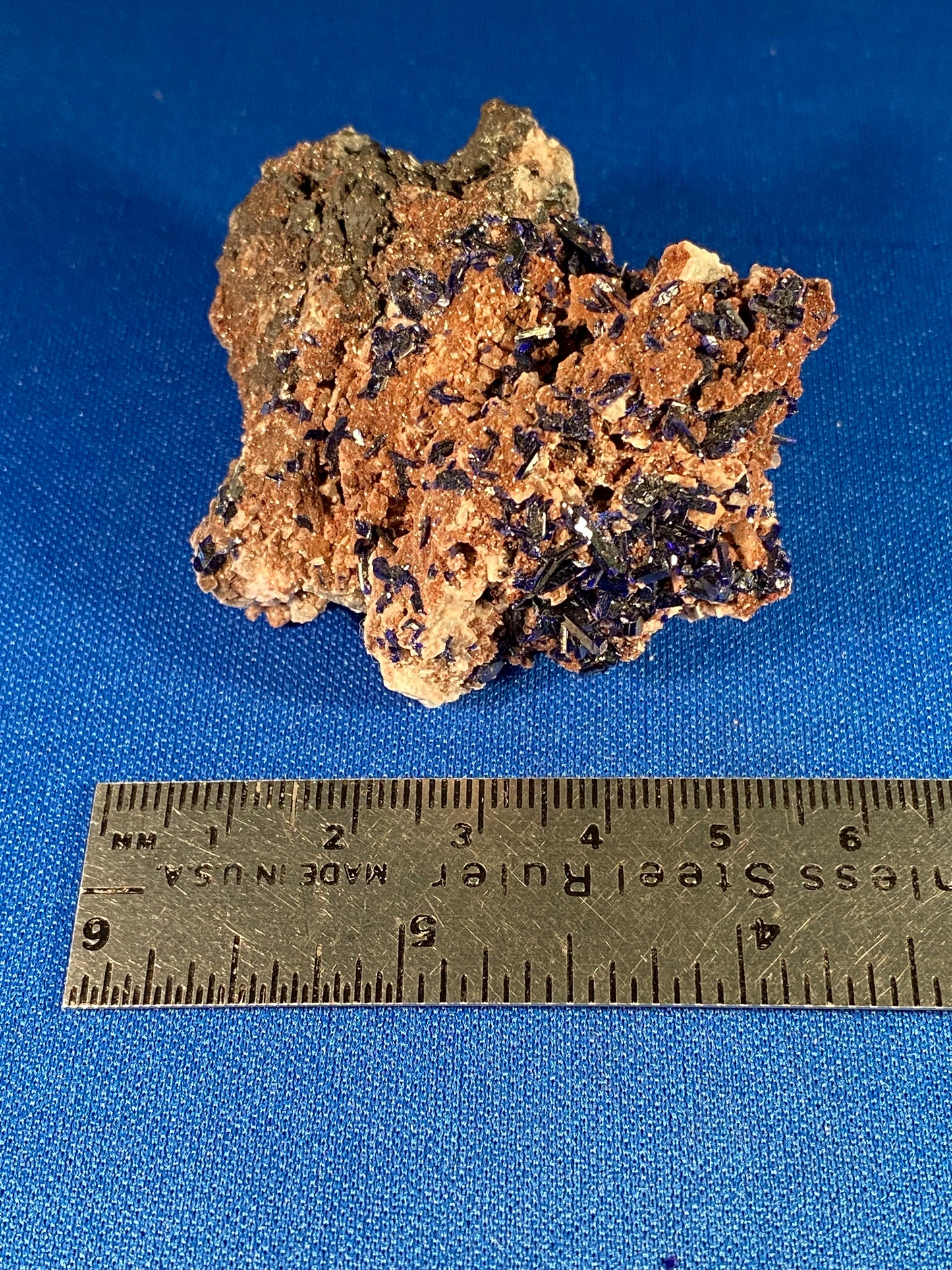 Azurite, Tsumeb, Namibia (Ex Prosper J. Williams)