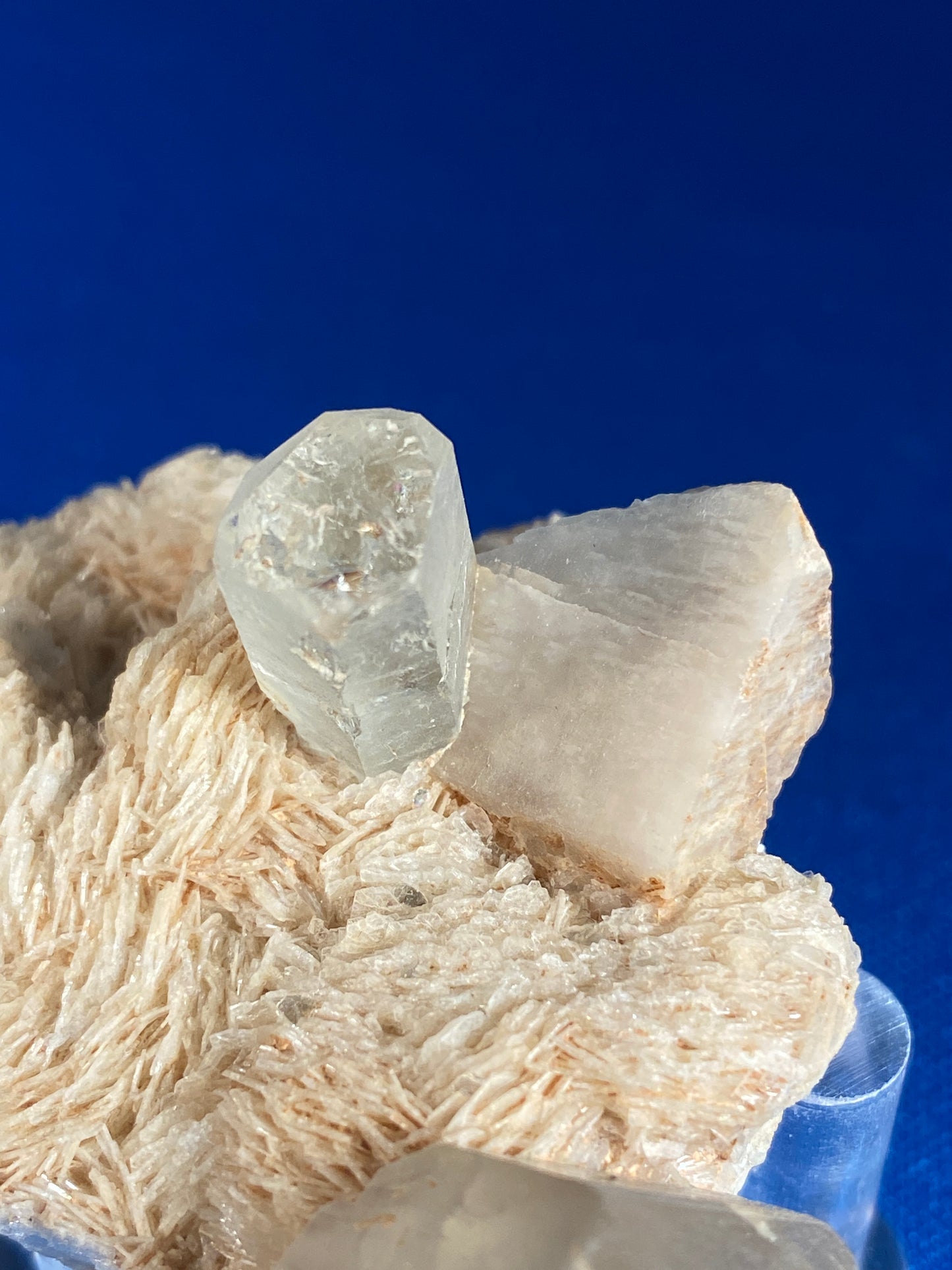 Aquamarine, Quartz & Microcline, Little Three Mine, Ramona, California