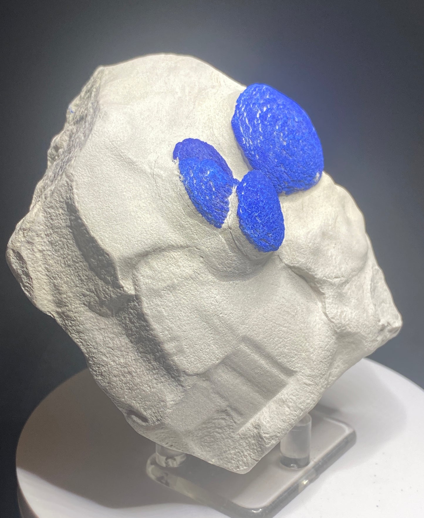Azurite "Sun", Malbunka Copper Mine, Northern Territory, Australia