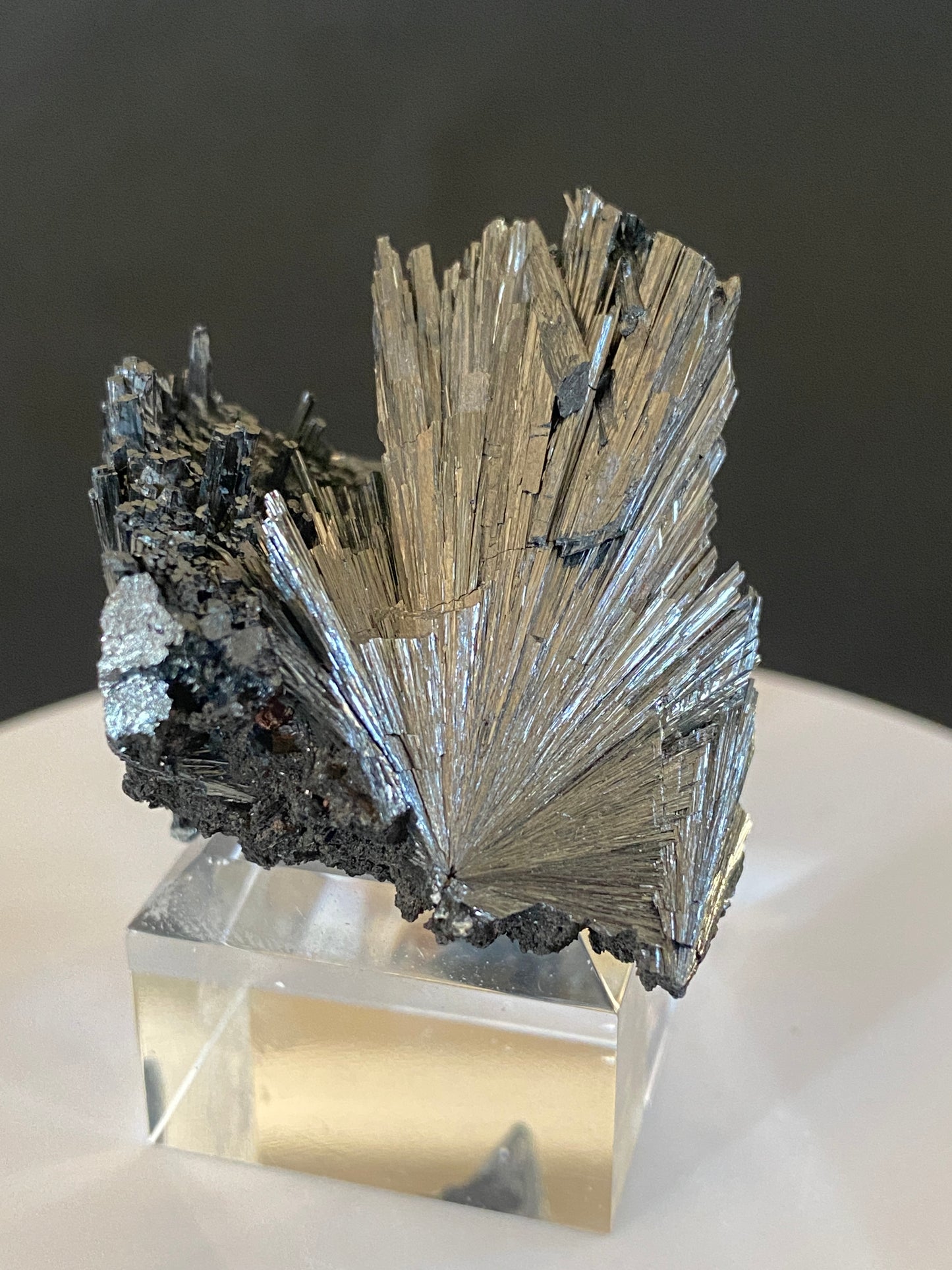 Pyrolusite, Gremmelsback, Black Forest, Germany