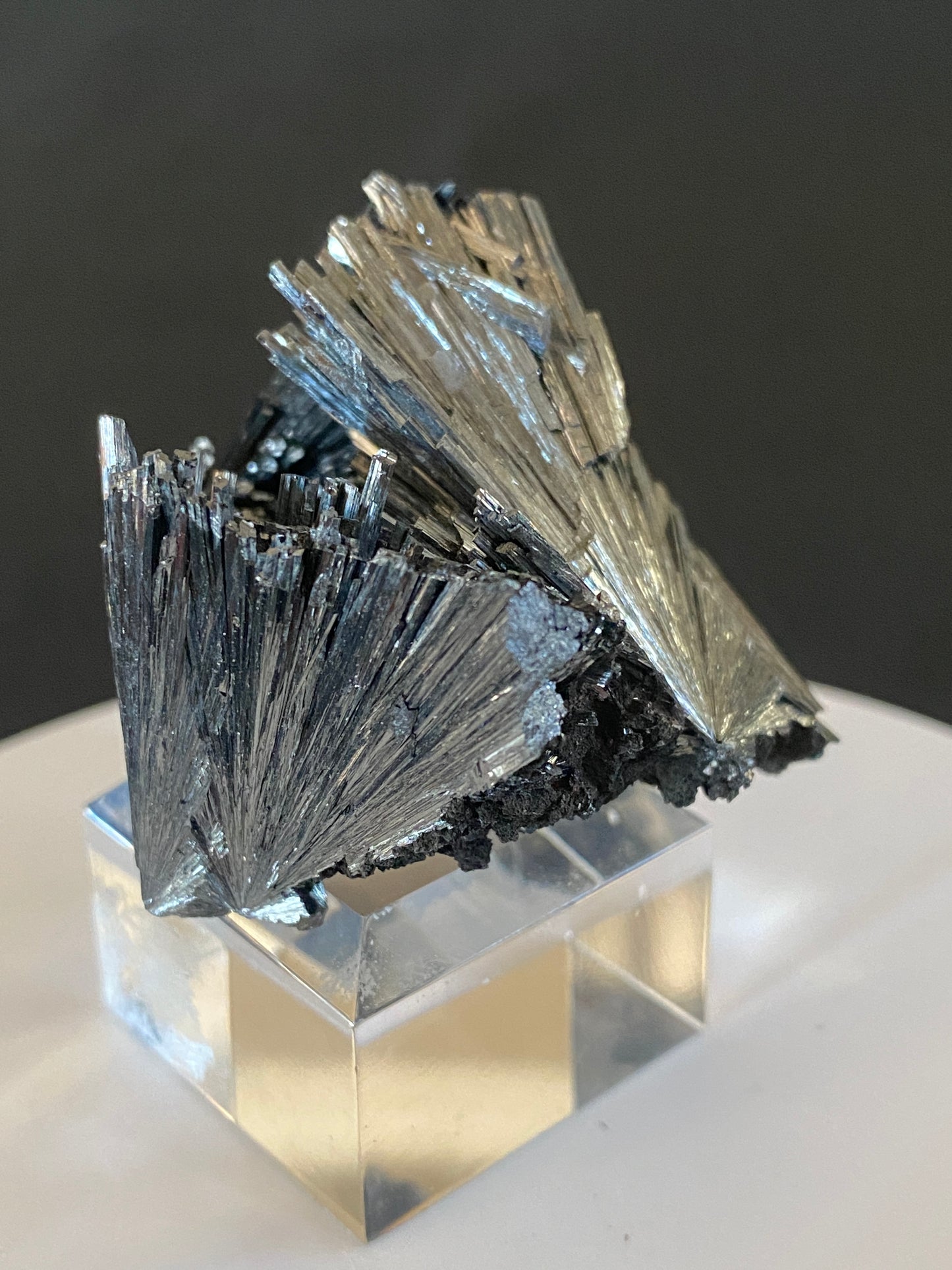 Pyrolusite, Gremmelsback, Black Forest, Germany