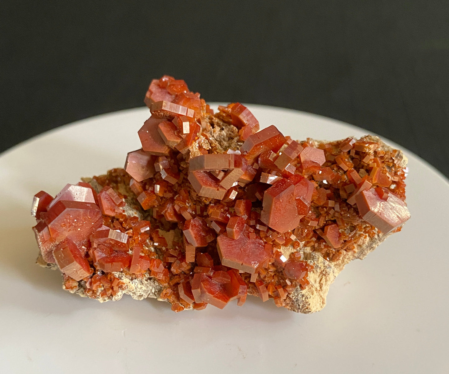 Vanadinite, Acif Mine, Mibladen, Morocco