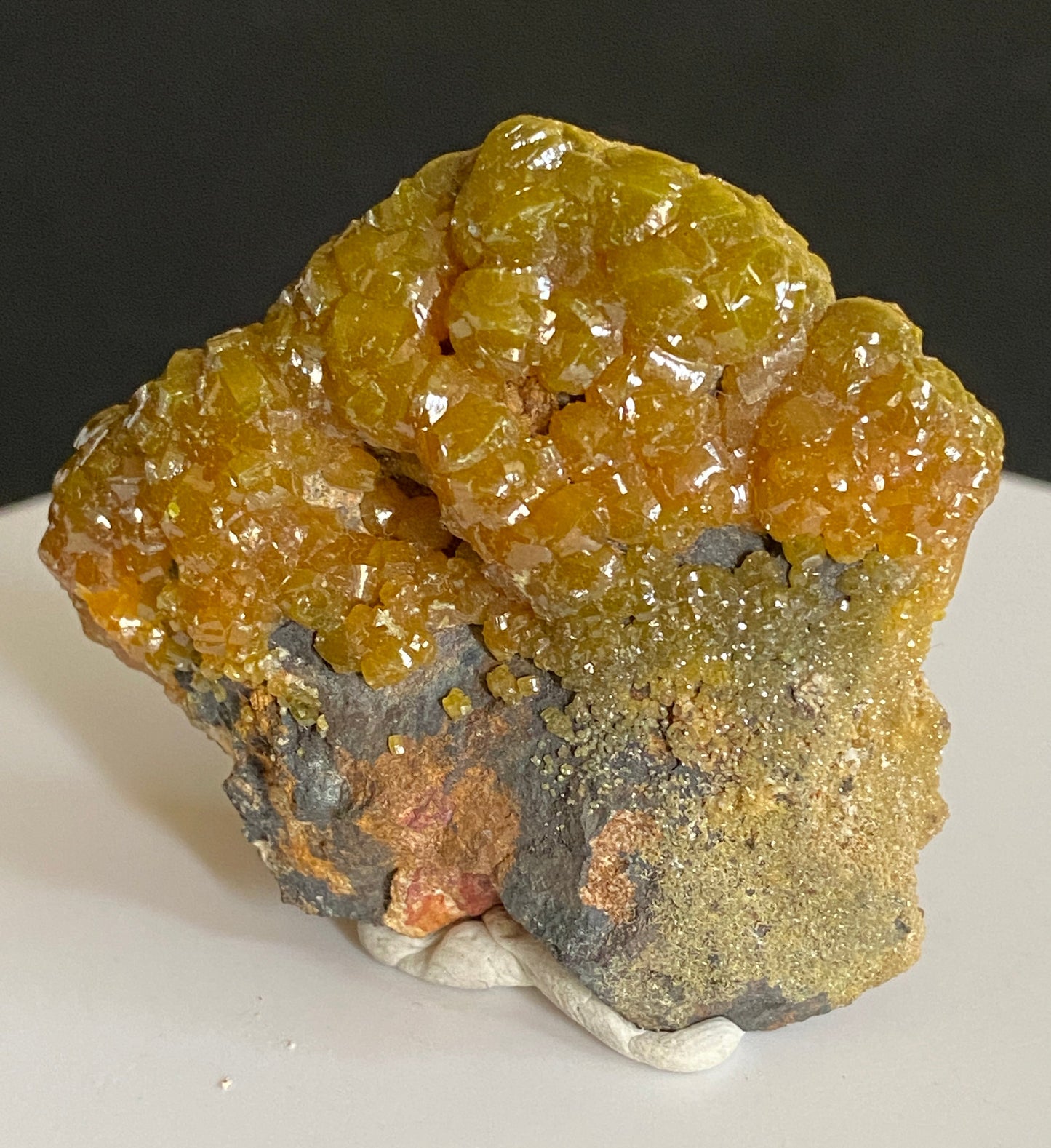 Pyromorphite, Bunker Hill Mine, Kellogg, Idaho