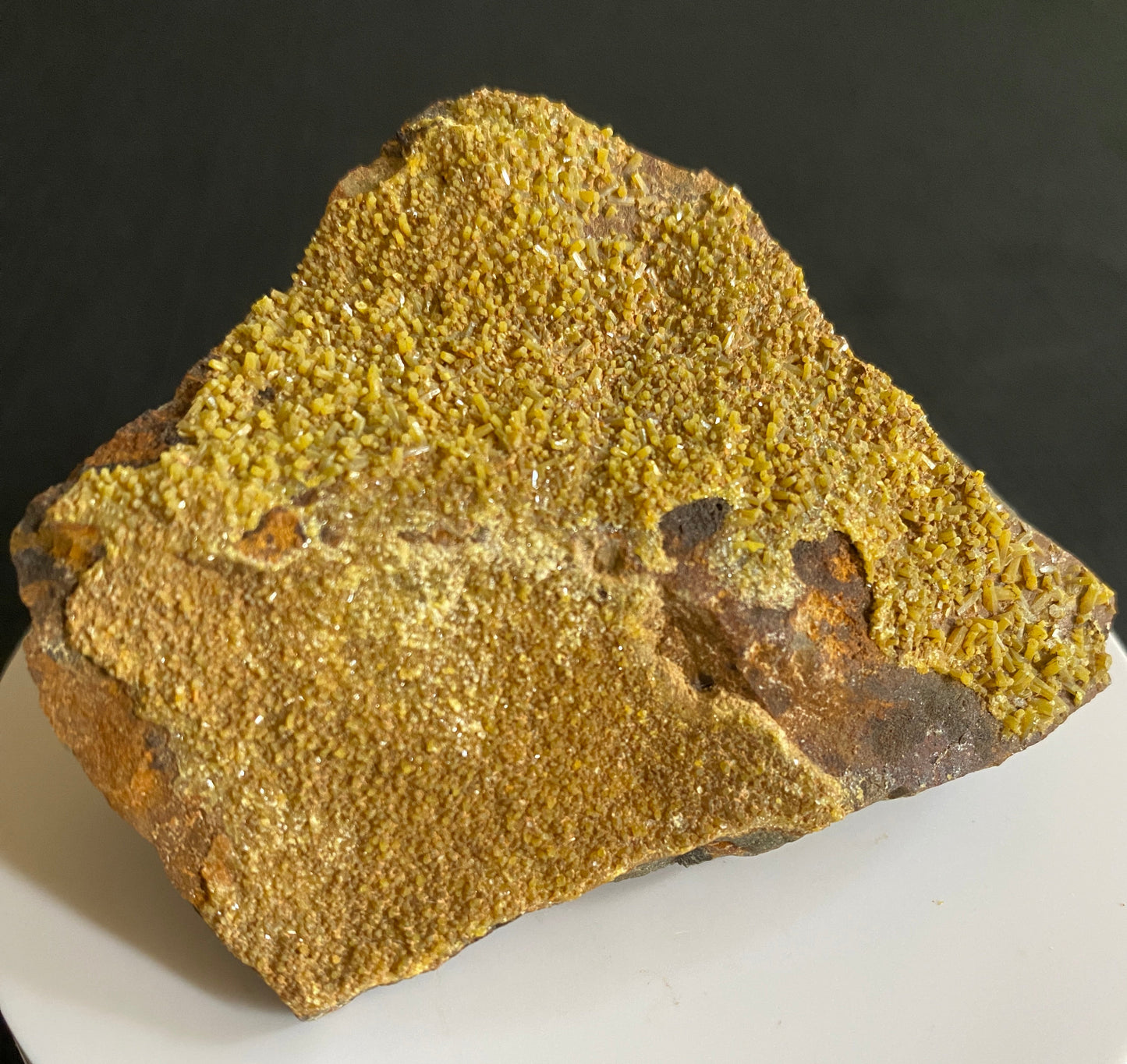 Pyromorphite, Bunker Hill Mine, Kellogg, Idaho