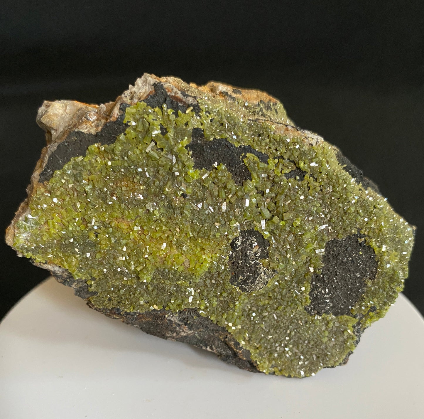 Pyromorphite, Little Giant Mine, Mullen, Idaho