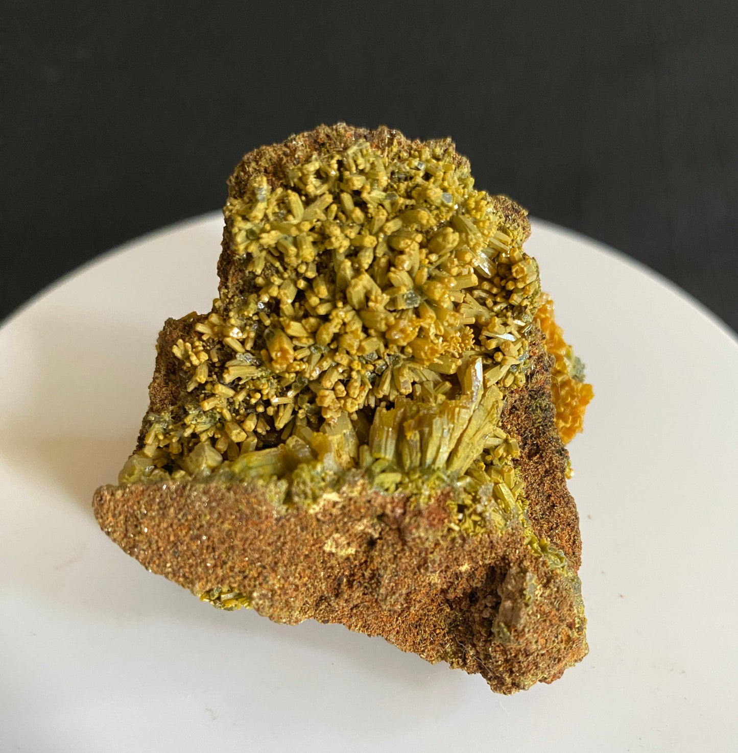 Pyromorphite, Broken Hill Mine, NSW, Australia
