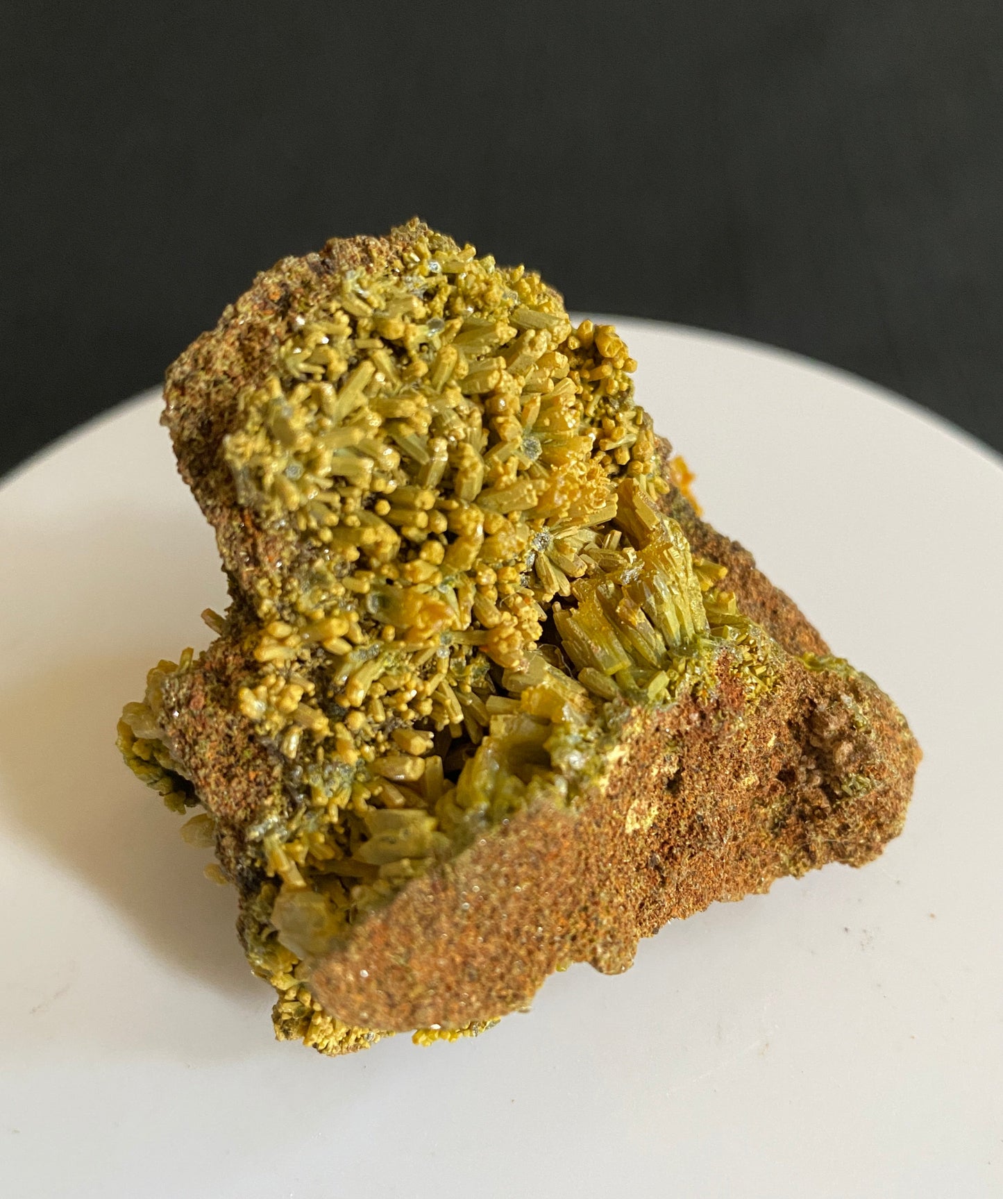 Pyromorphite, Broken Hill Mine, NSW, Australia