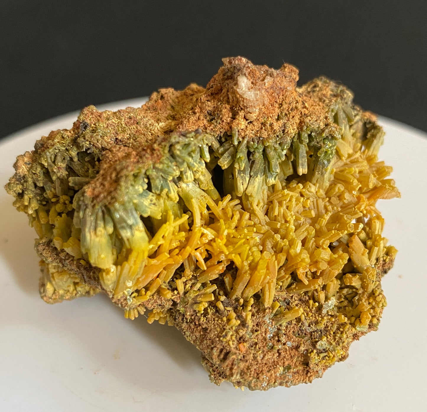 Pyromorphite, Broken Hill Mine, NSW, Australia