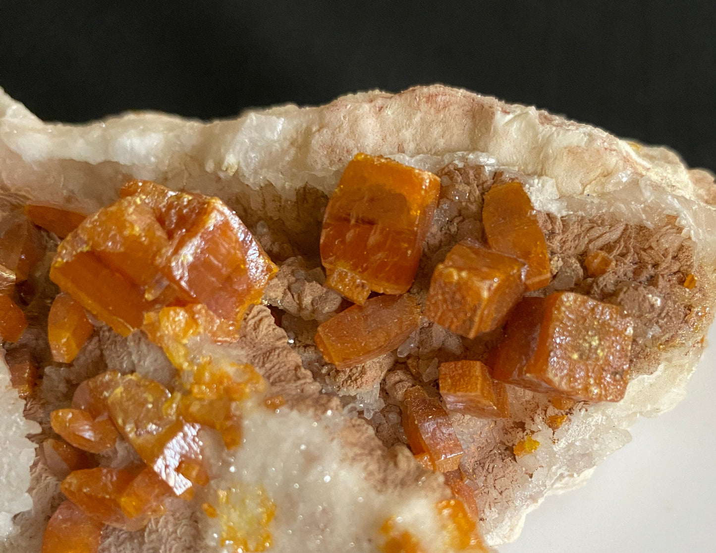 Wulfenite, Los Lamentos, Chihuahua, Mexico