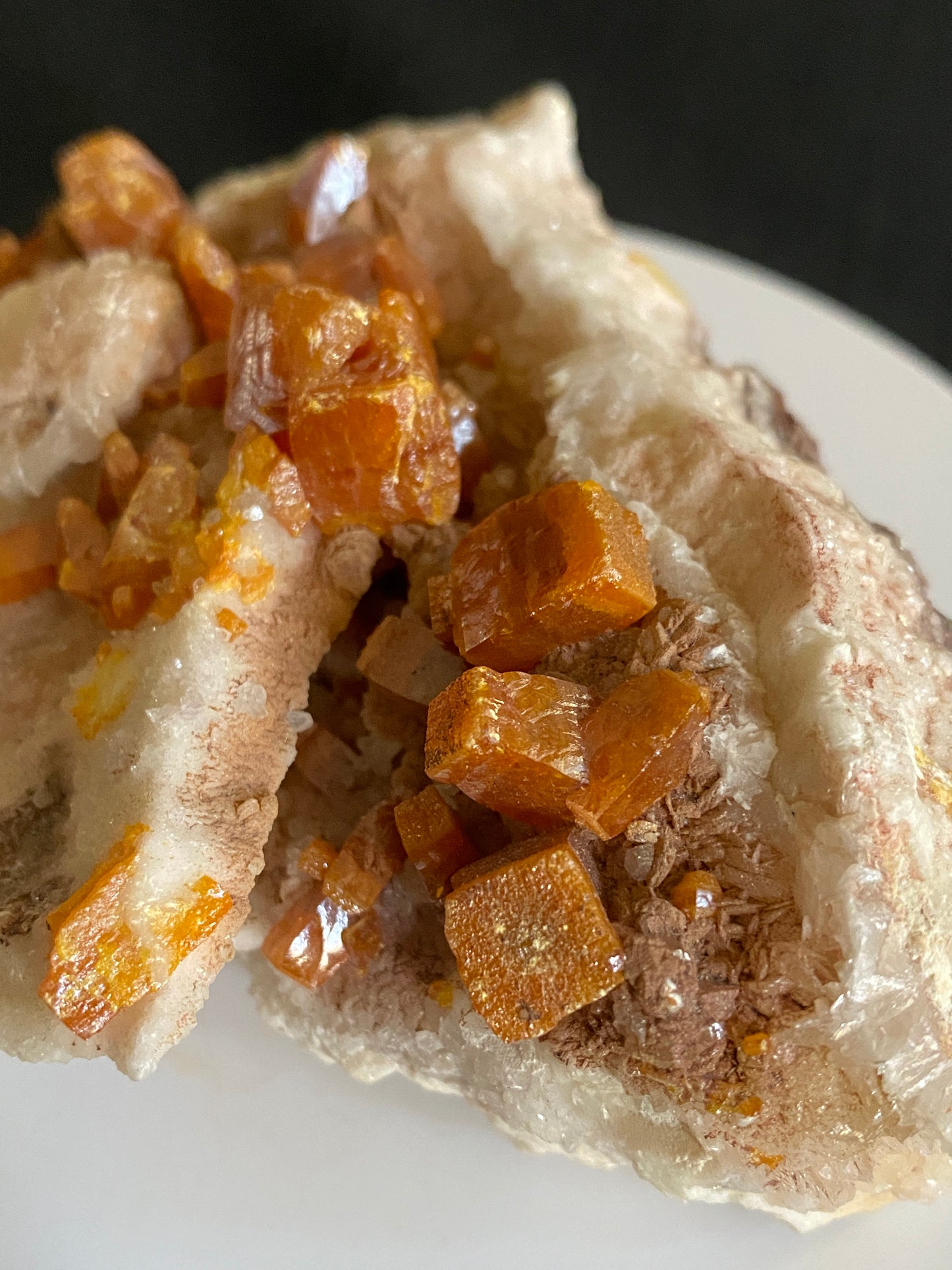 Wulfenite, Los Lamentos, Chihuahua, Mexico