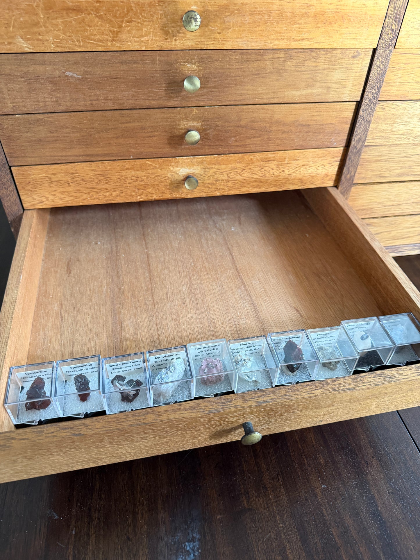 Custom Mineral Thumbnail Cabinet