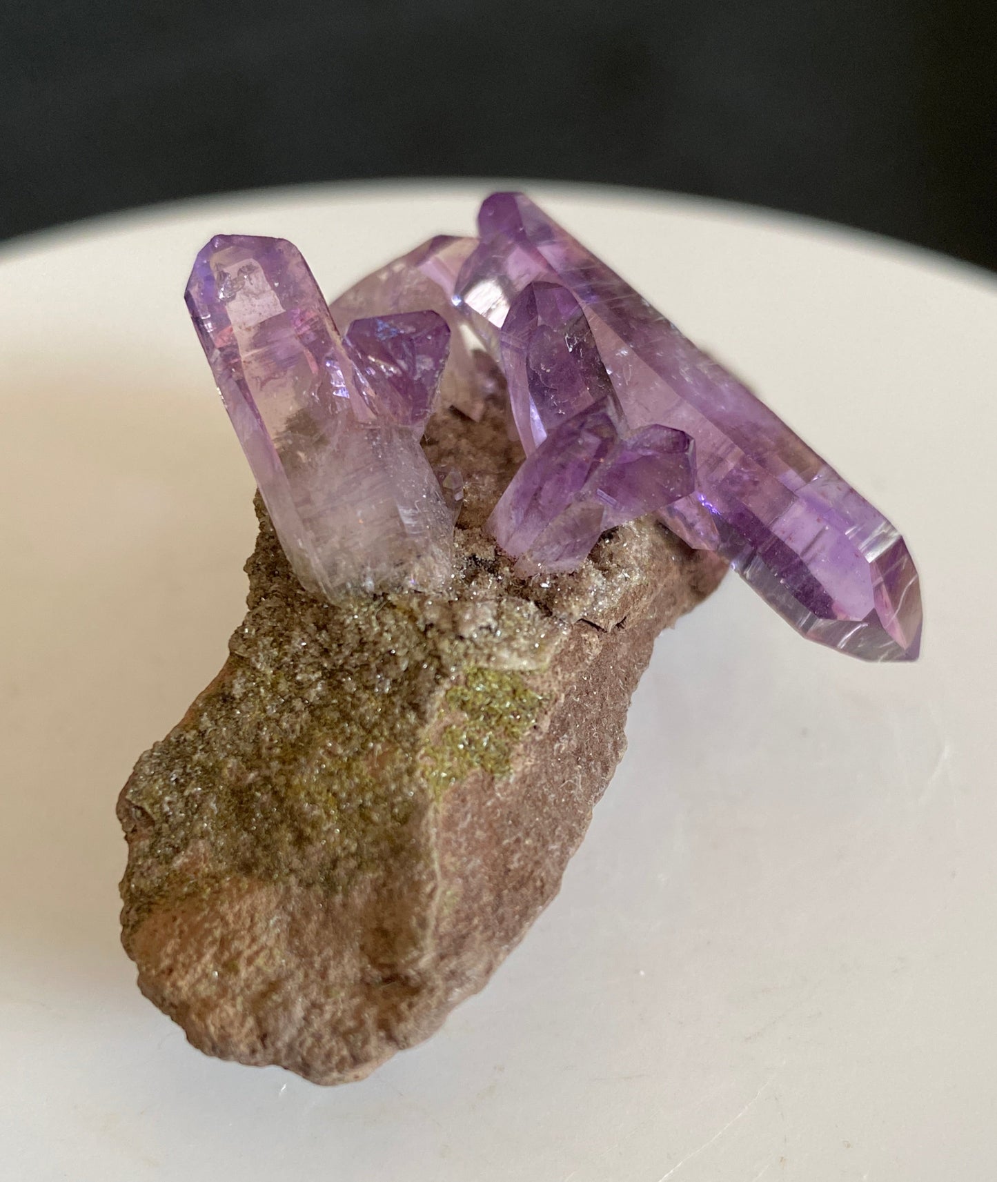 Amethyst on matrix, Veracruz, Mexico