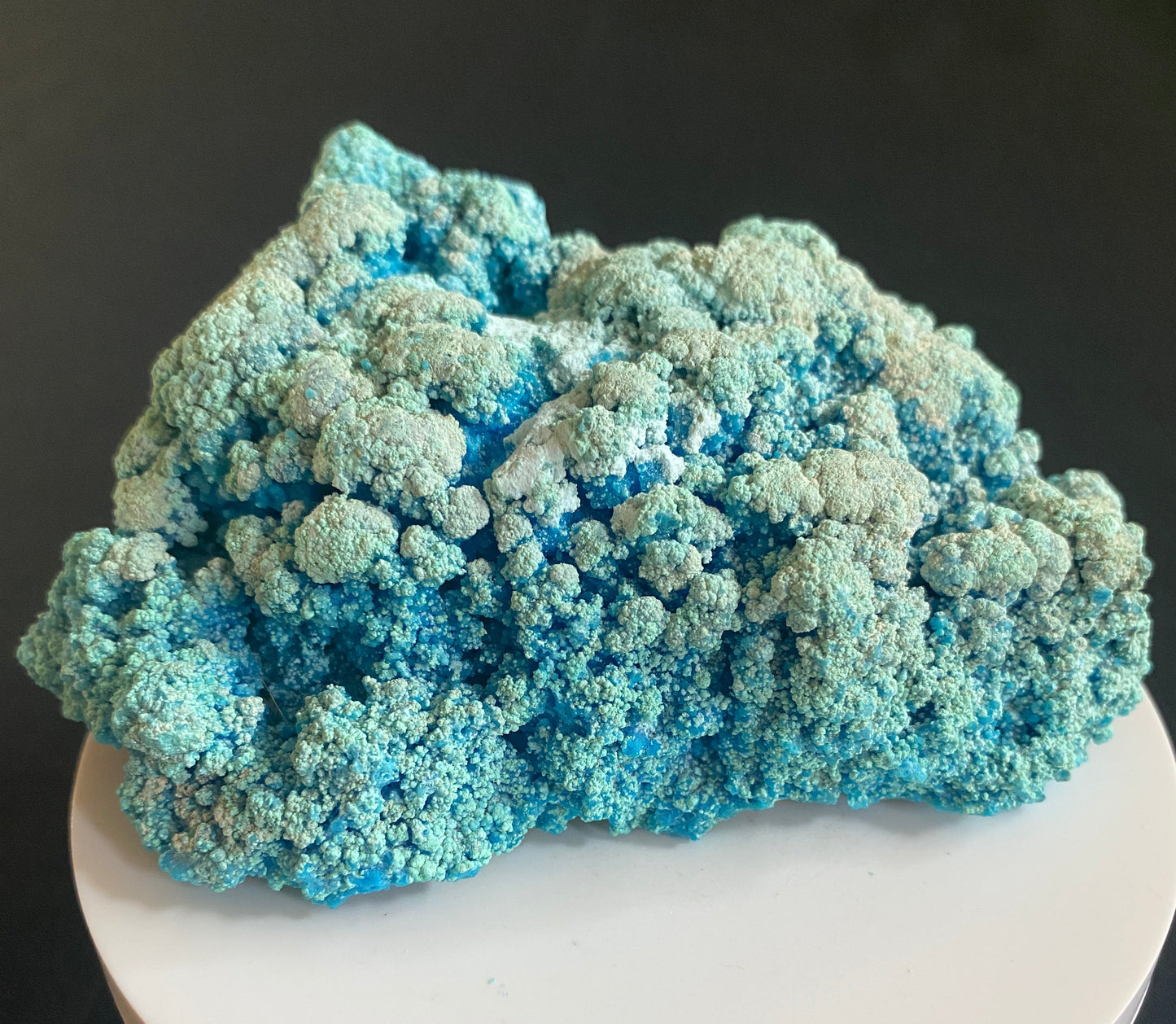 Chrysocolla, L'Etoile du Congo Mine (Star of Congo Mine, Kalukuluku Mine), Haut-Katanga, Democratic Republic of Congo