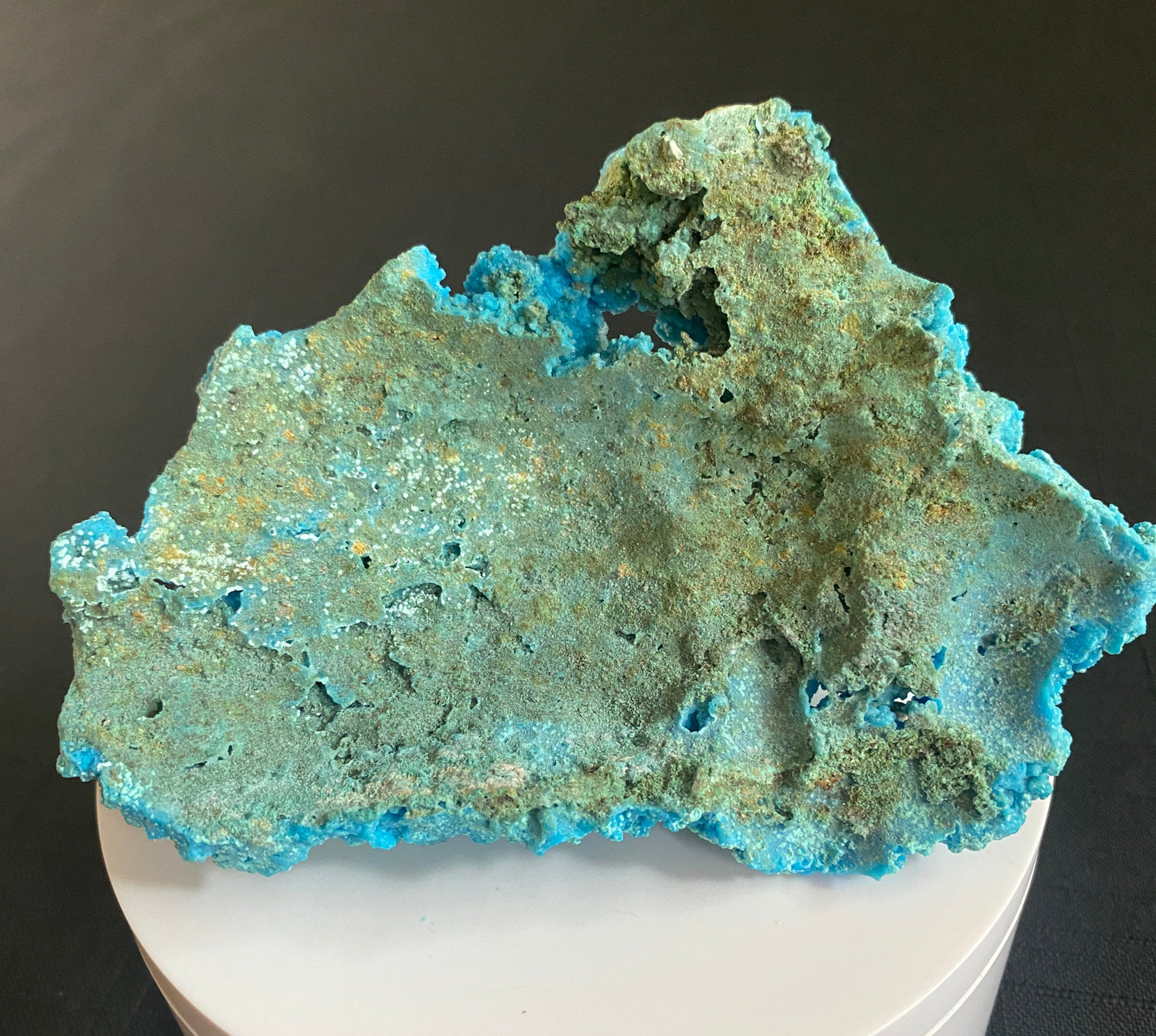 Chrysocolla, L'Etoile du Congo Mine (Star of Congo Mine, Kalukuluku Mine), Haut-Katanga, Democratic Republic of Congo