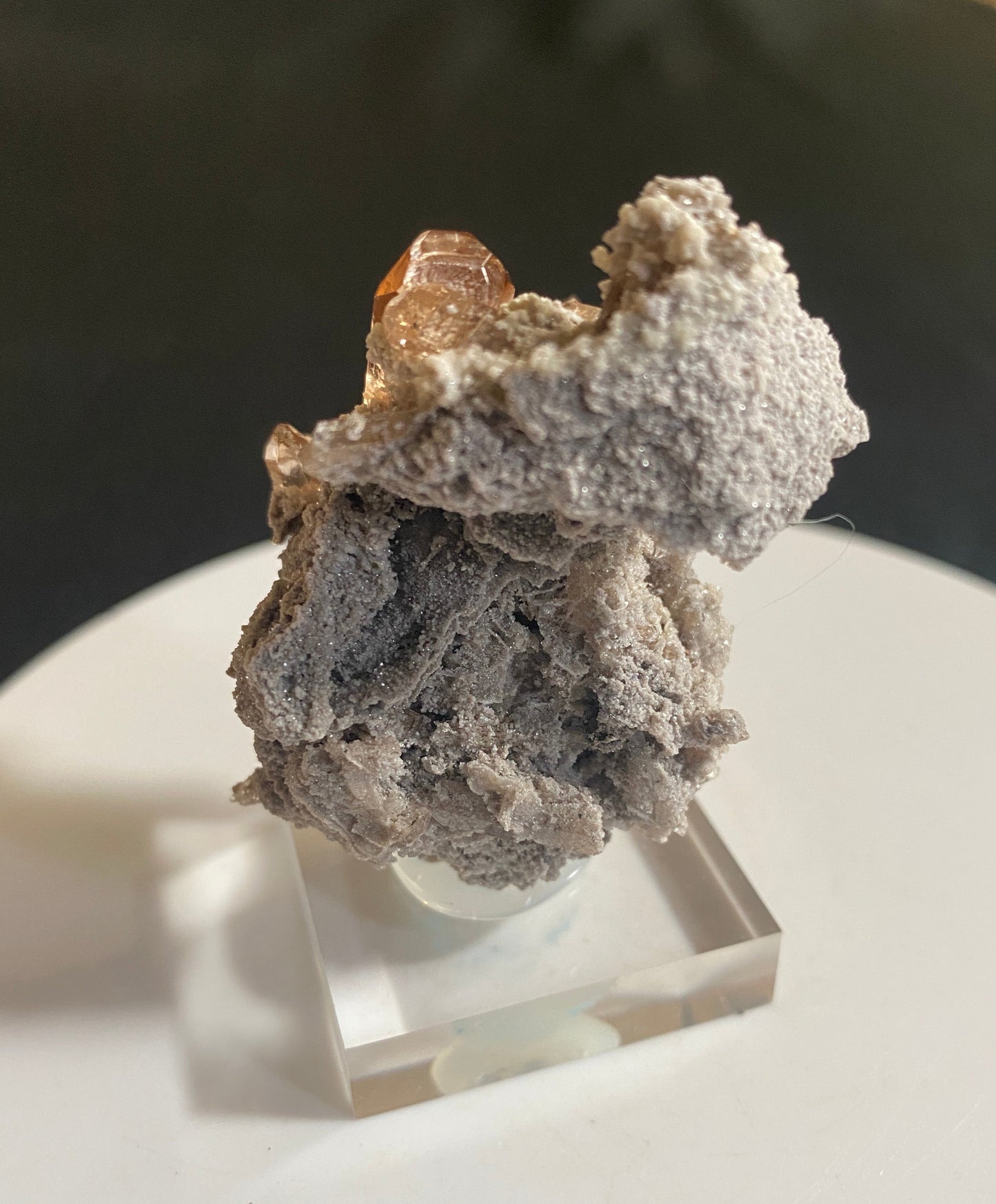 Topaz on Rhyolite, Maynard Claims, Thomas Range, Utah