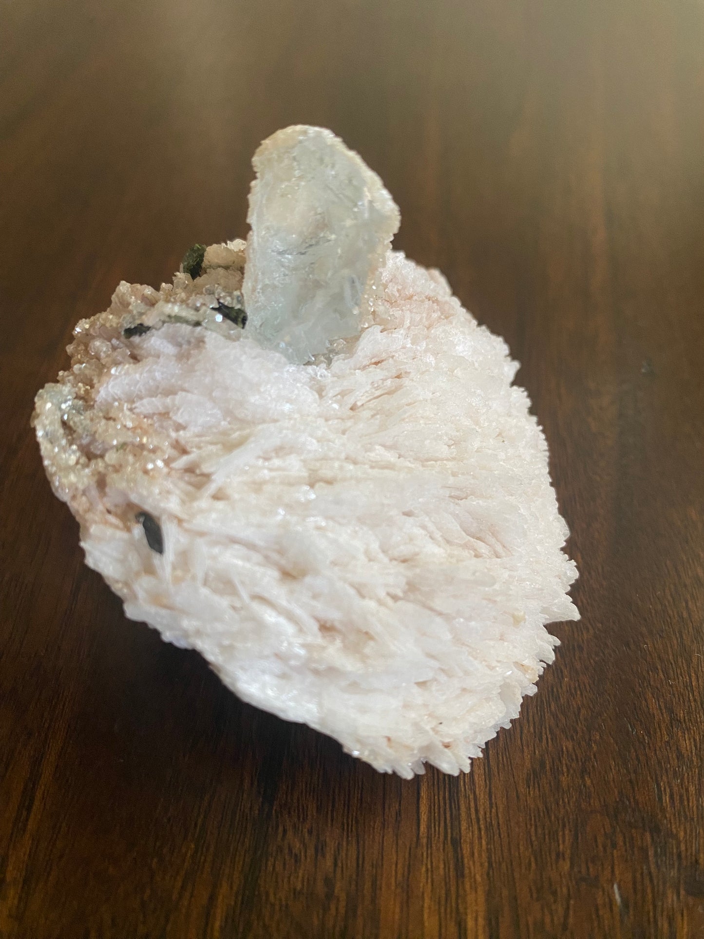 Topaz on Cleavelandite, Brazil