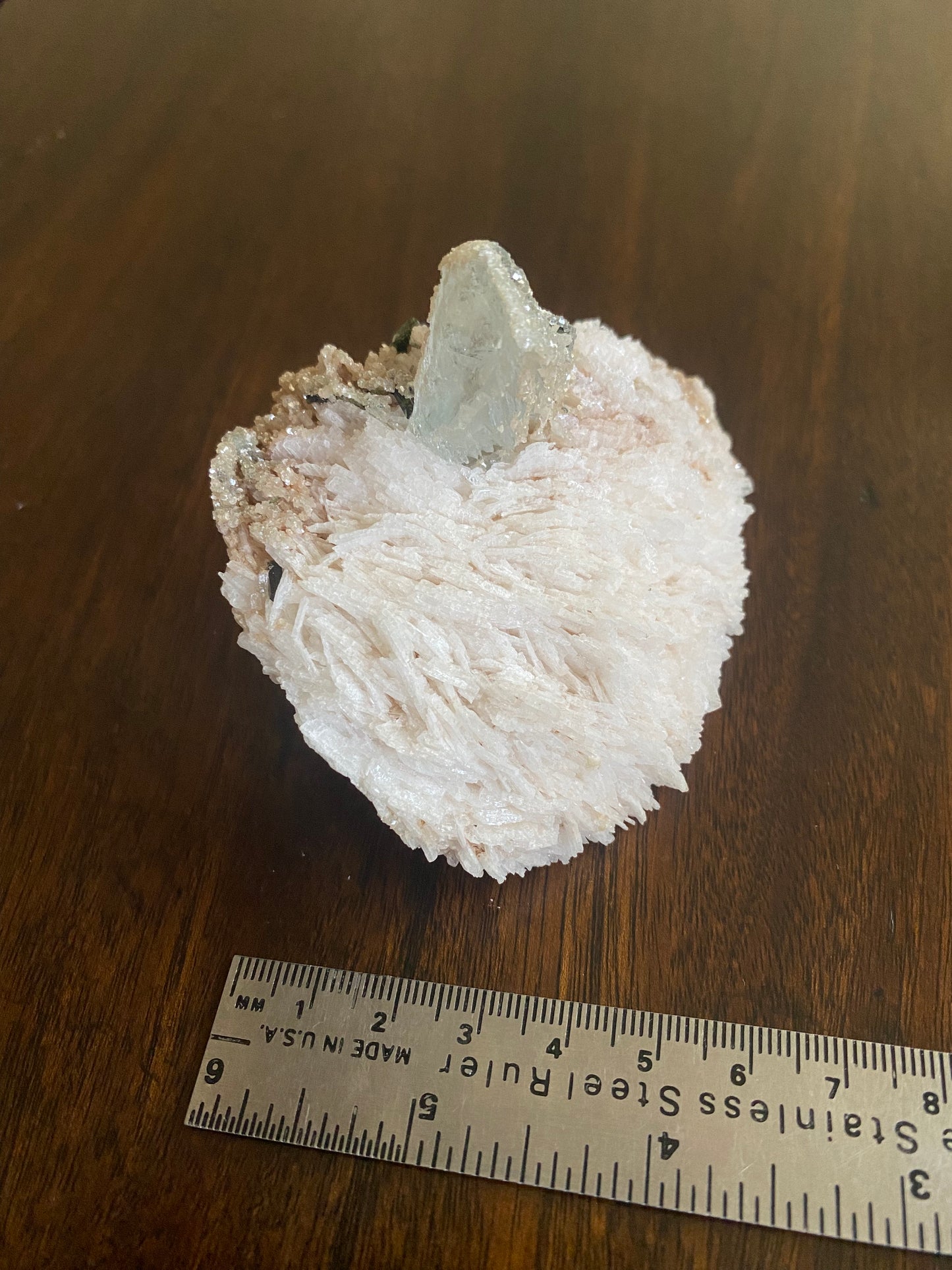 Topaz on Cleavelandite, Brazil