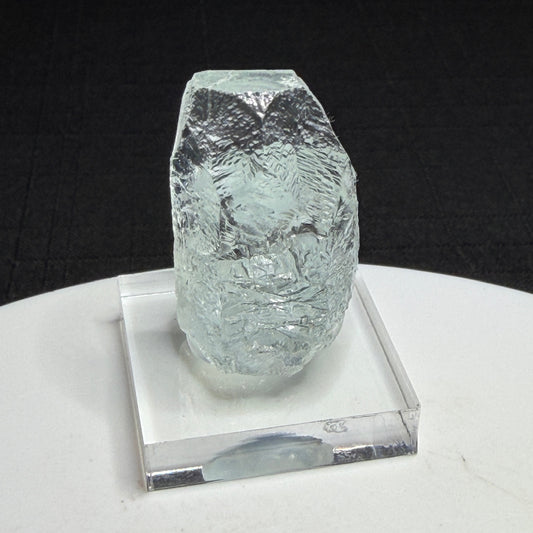 Pale blue aquamarine crystal from Shigar Valley, Gilgit-Baltistan, Pakistan