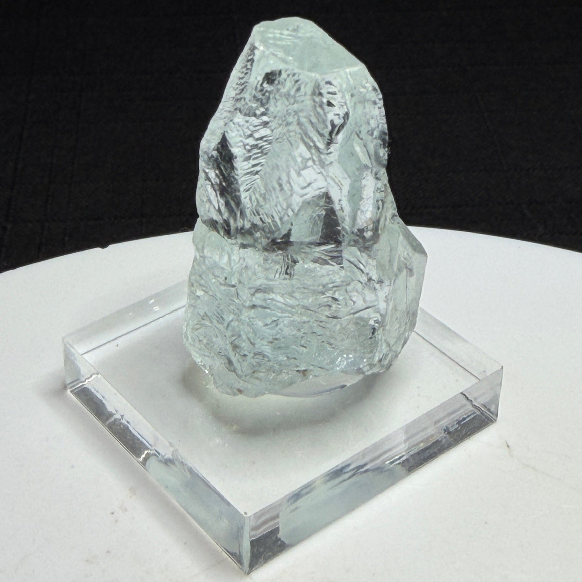 Pale blue aquamarine crystal from Shigar Valley, Gilgit-Baltistan, Pakistan