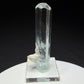 Tall transparent pale blue aquamarine crystal from Skardu, Gilgit-Baltistan, Pakistan