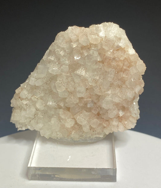 Cream-white Brewsterite crystals from Yellow Lake near Olalla, British Columbia, Canada