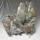 Large calcite crystals on sparkling marcasite from Brushy Creek Mine, Reynolds County, Missouri