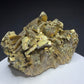 Brassy golden chalcopyrite crystals with siderite from Kaiwu Mine, Hezhang County, Guizhou, China