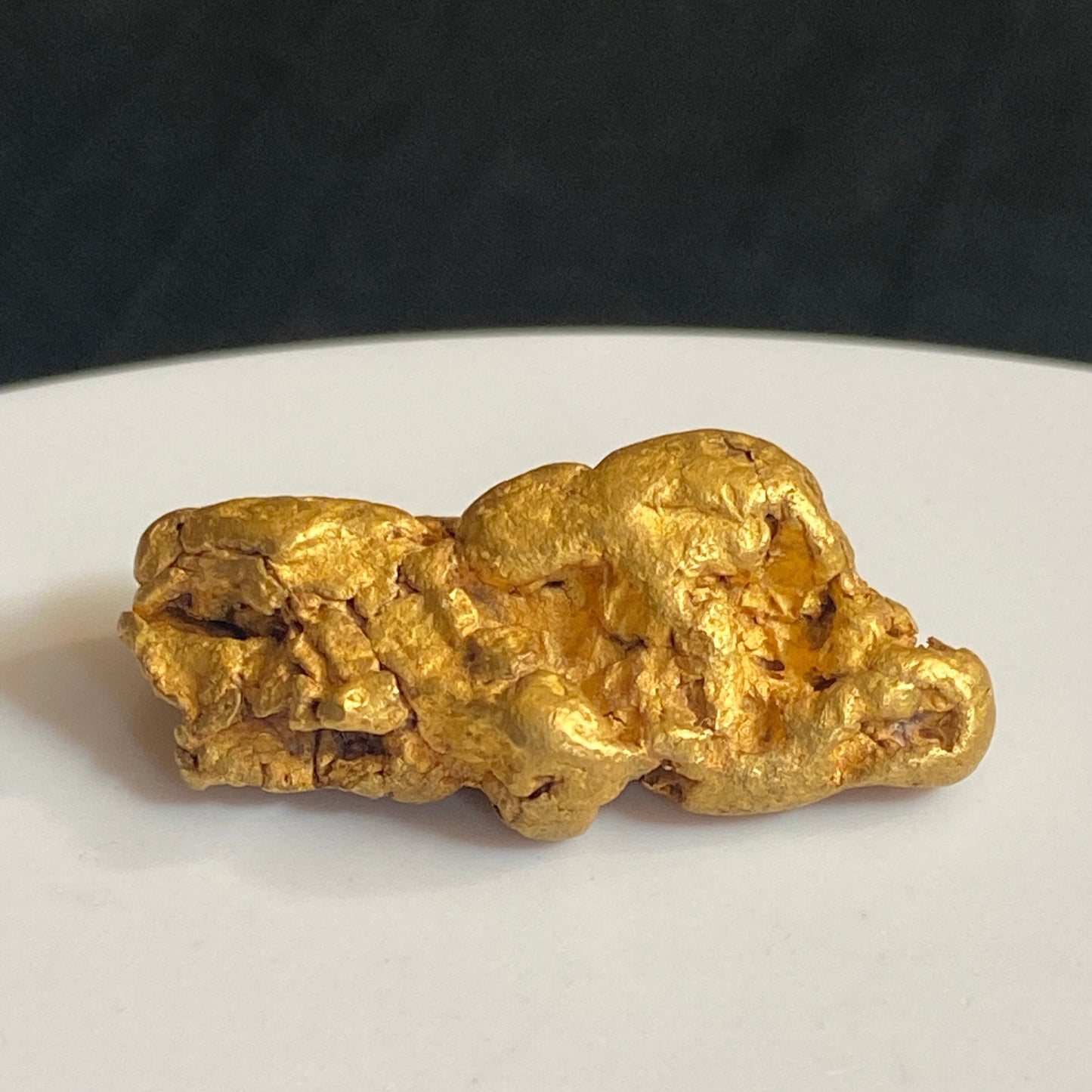 Gold Nugget (14 grams), El Voludo River, Trincheros, Sonora, Mexico