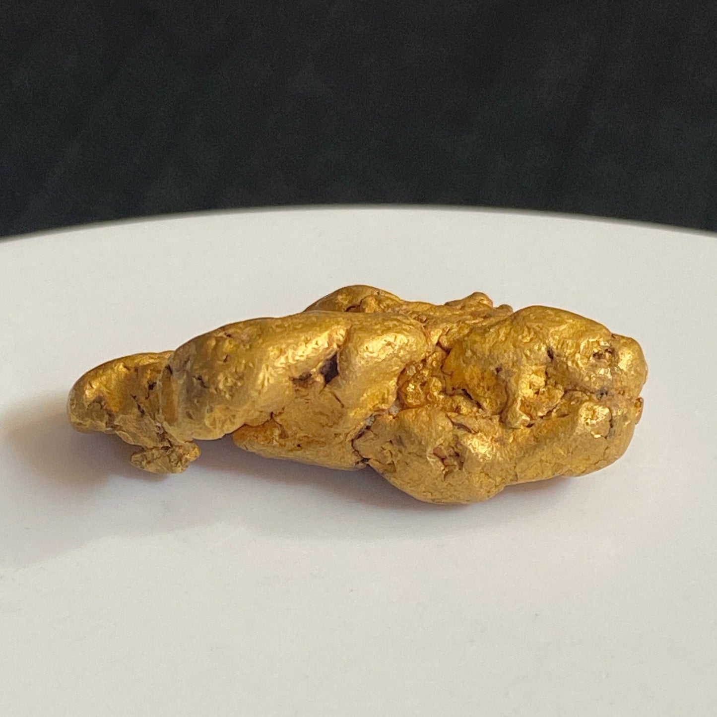 Gold Nugget (14 grams), El Voludo River, Trincheros, Sonora, Mexico