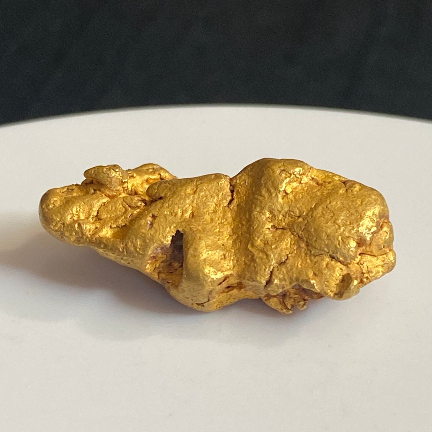 Gold Nugget (14 grams), El Voludo River, Trincheros, Sonora, Mexico