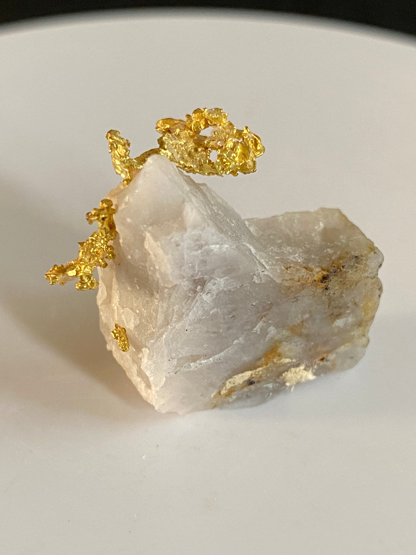 Gold in Quartz, Eagle's Nest Mine, California