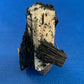 Quartz pseudomorph after Microcline with Schorl, Erongo, Namibia