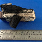 Quartz pseudomorph after Microcline with Schorl, Erongo, Namibia