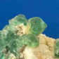 Fluorite on Microcline, Erongo, Namibia