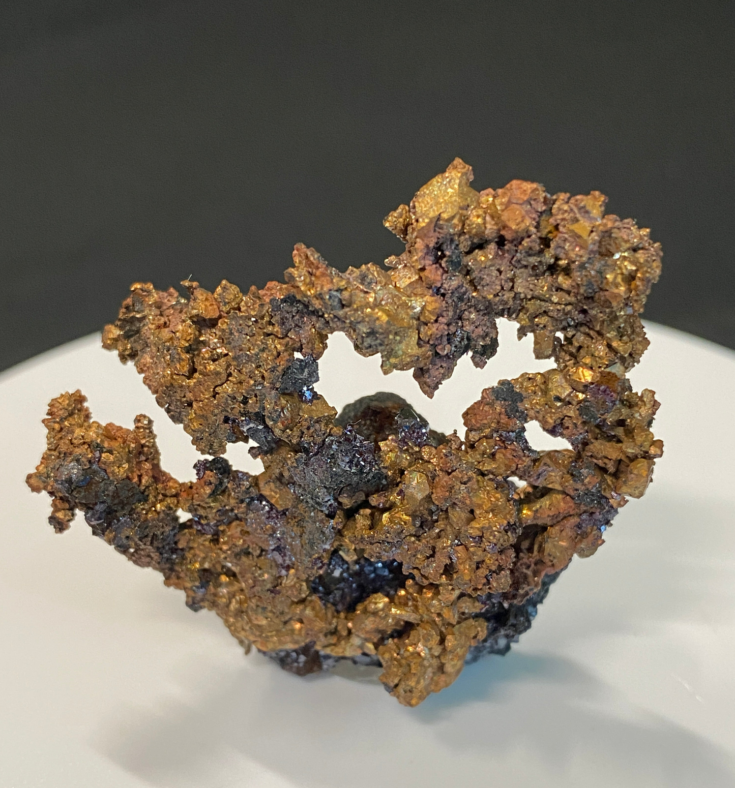 Native Copper & Cuprite, Jiu Jiang, Jiangxi Province, China