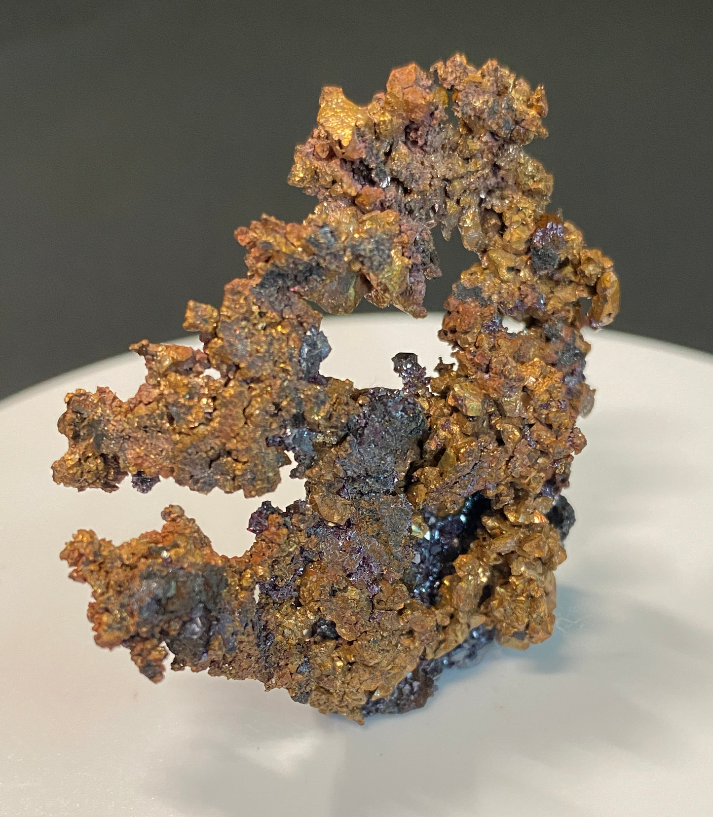 Native Copper & Cuprite, Jiu Jiang, Jiangxi Province, China