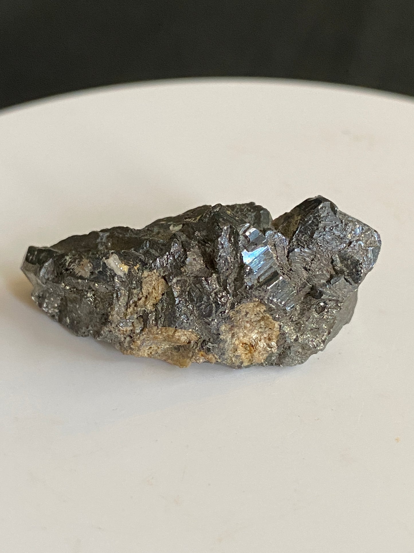 Bournonite, Herodsfoot Mine, Lanreath, Cornwall, England