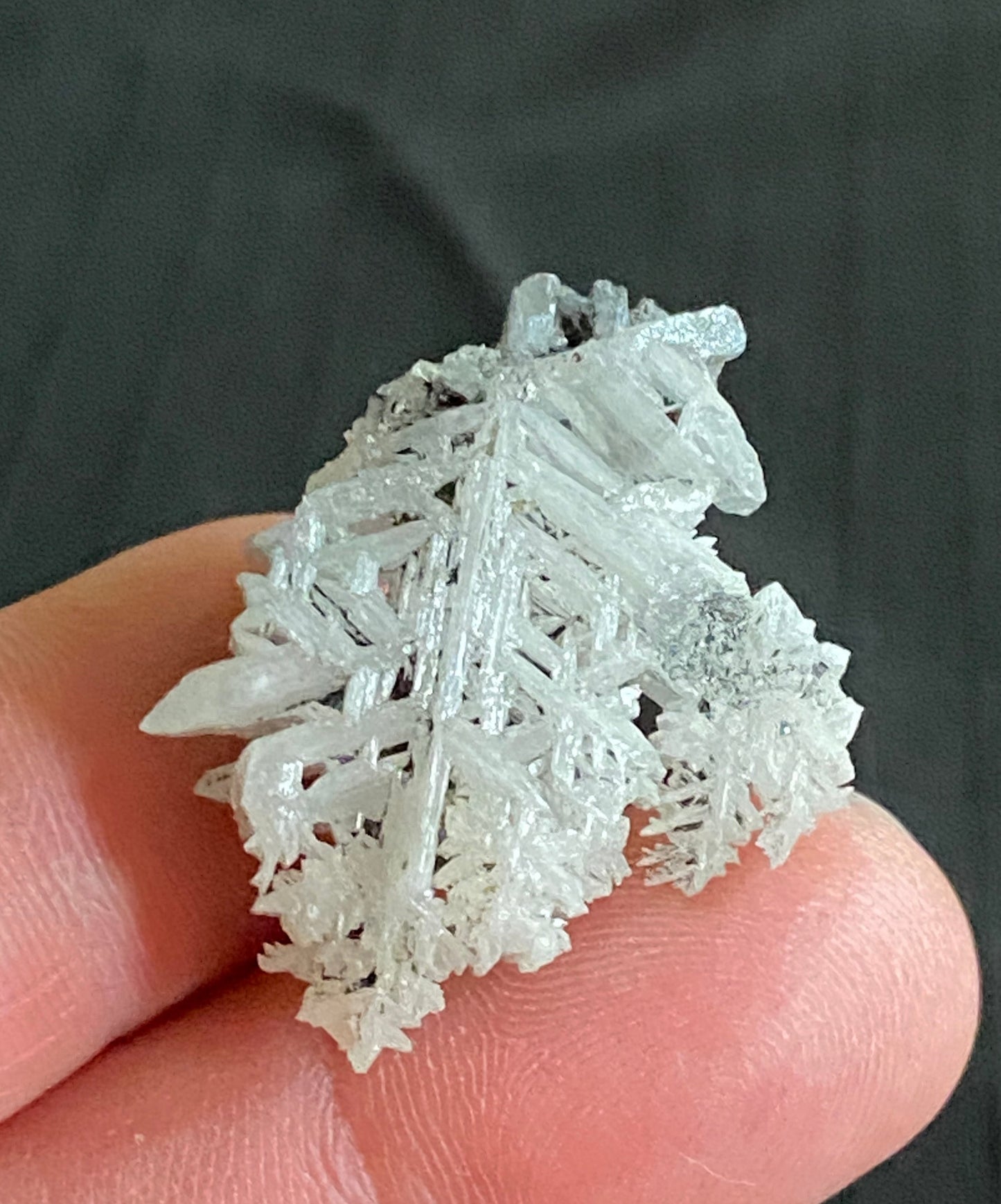 Cerussite (reticulated twin), Tsumeb, Namibia