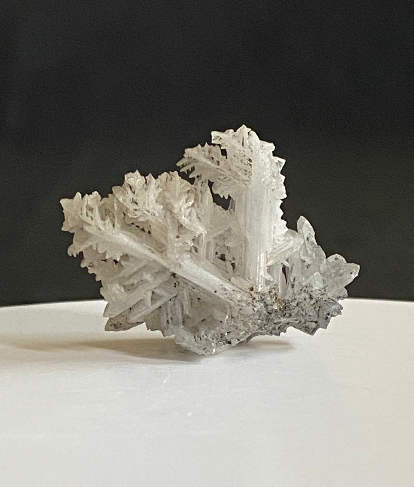 Cerussite (reticulated twin), Tsumeb, Namibia