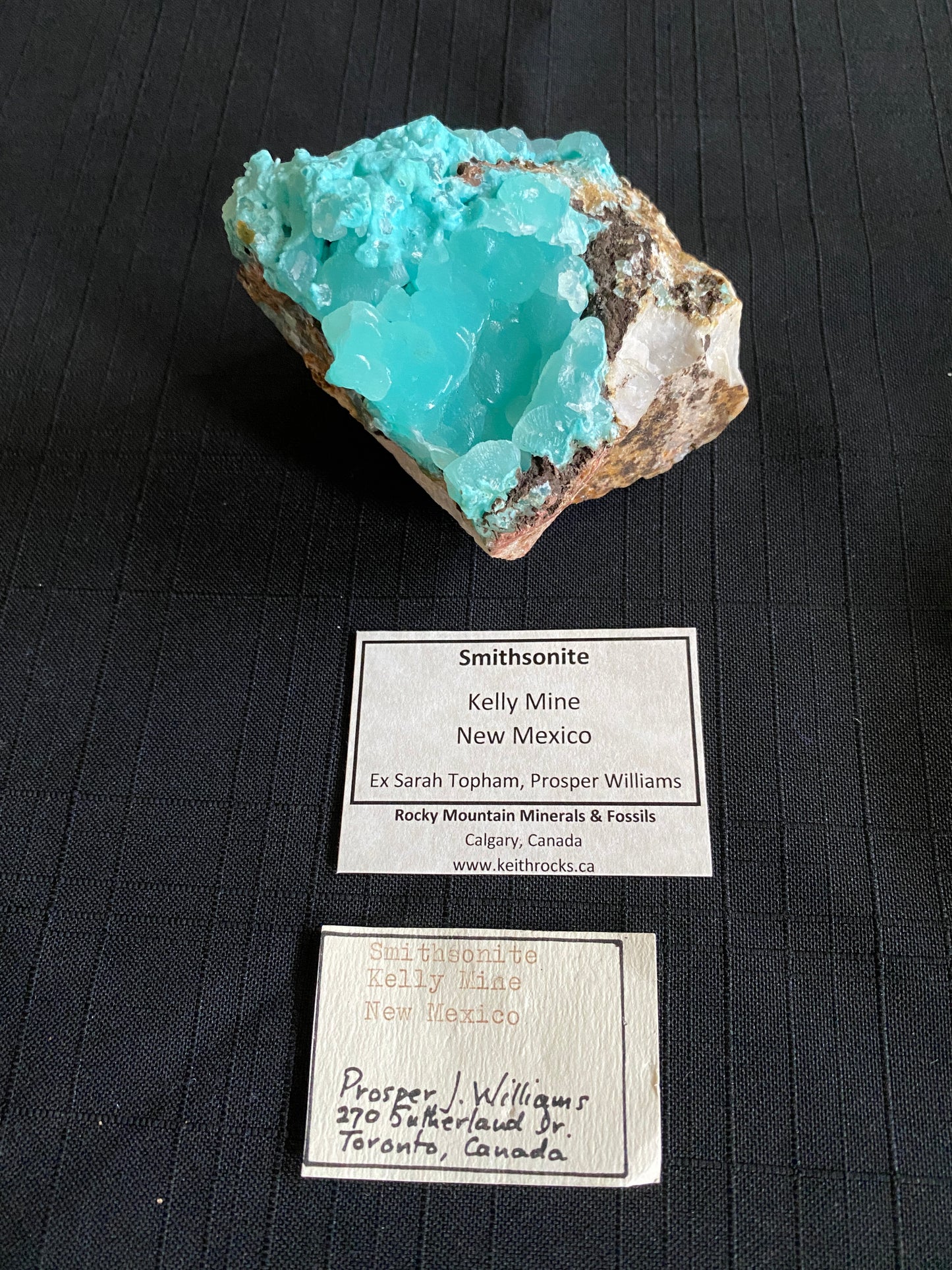 Smithsonite, Kelly Mine, New Mexico