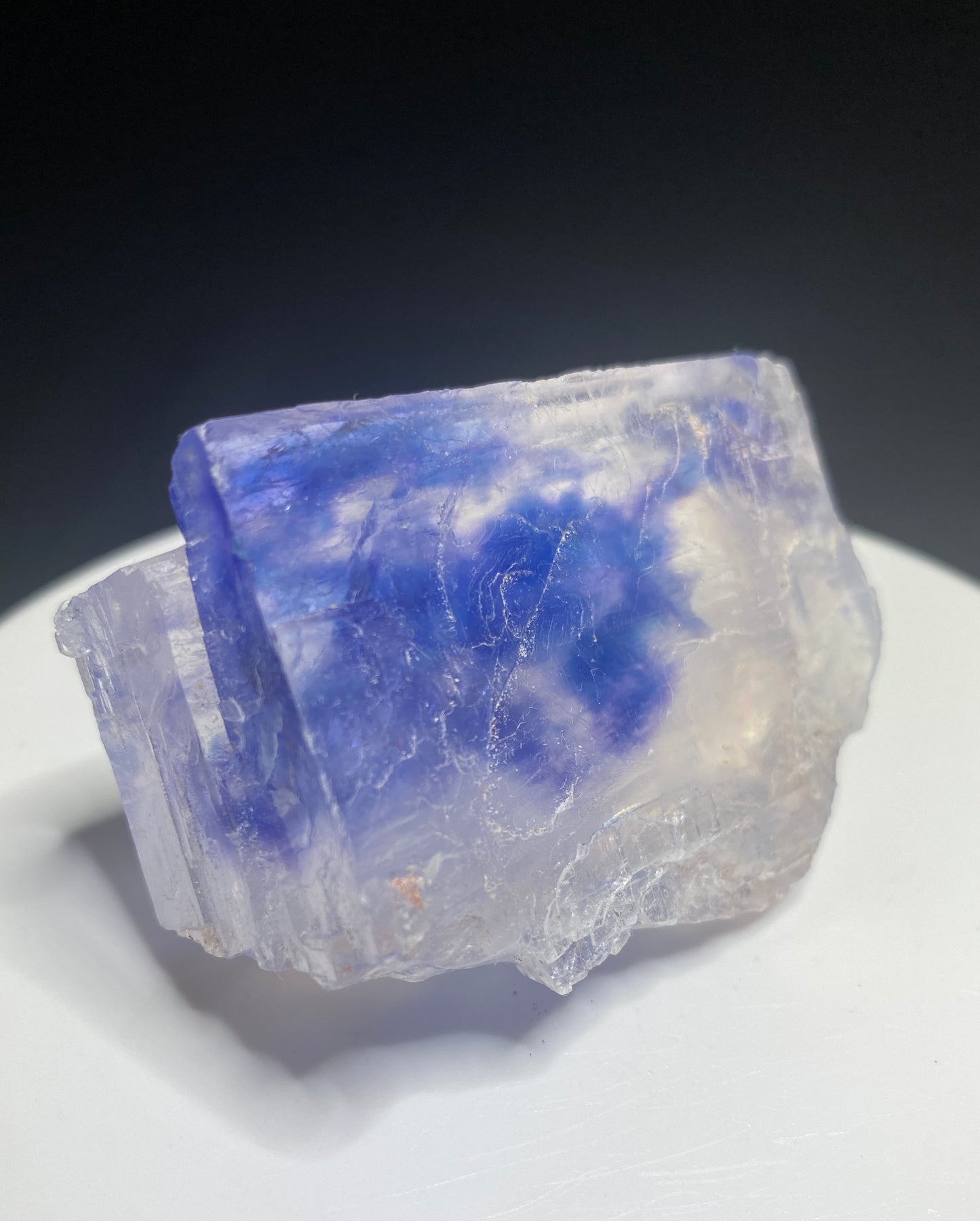 Blue Halite, Prairie Evaporite Formation, Saskatchewan, Canada